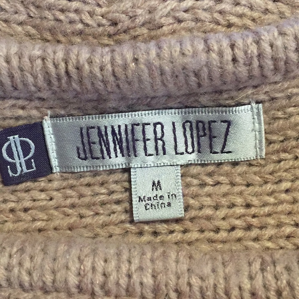 Jennifer Lopez Pullover Sweater Size M - Picture 5 of 9
